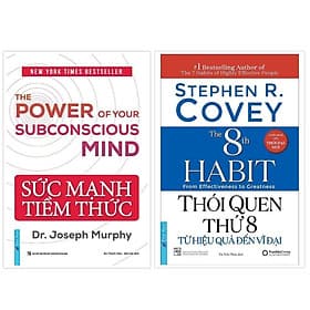 Combo Sức Mạnh Tiềm Thức (Bìa Cứng) + Thói Quen Thứ 8 (Bìa Mềm) - Bản Quyền