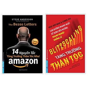 Combo 14 Nguyên Tắc Tăng Trưởng Thần Tốc Như A.mazon + Tăng Trưởng Thần Tốc - Bản Quyền - NG.UYÊN