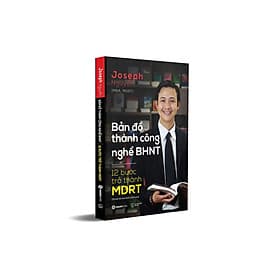 Sách Bản Đồ Thành Công Nghề BHNT - 12 Bước Trở Thành MDRT - Saigon Books