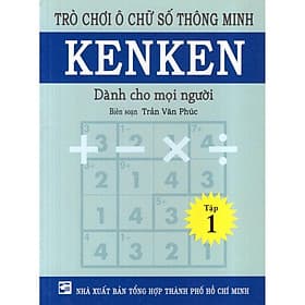 Trò Chơi Ô Chữ Số Thông Minh Ken Ken - Combo 5 Cuốn - Nhân Trí Việt - Minh Thông