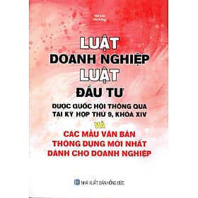 Sách Luật Doanh Nghiệp Sửa Đổi - Luật Đầu Tư Luật Quản Lý Và Sử Dụng Vốn Nhà Nước - Nha Nha