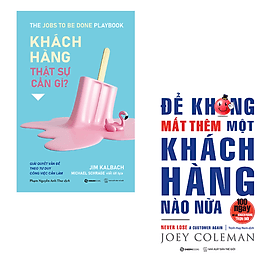 Combo 2 Cuốn Sách- Mở Lối Trải Nghiệm Khách Hàng-Khách Hàng Thật Sự Cần Gì?+ Để Không Mất Thêm Một Khách Hàng Nào Nữa - Saigon Books