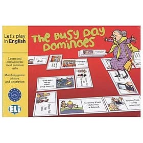 Sách ngoại văn: ELI Language Games - The Busy Day Dominoes - Làn
