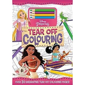 Sách tô màu Disney Princess: Tear Off Colouring - Igloo Books