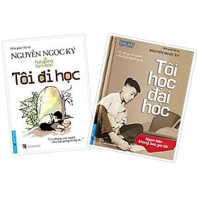 Combo Tôi học đại học 38273 + Tôi đi học 49651 - First News - Di Di