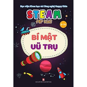 Sách Steam For Kids (6-14) - Bí Mật Vũ Trụ - Nam Việt