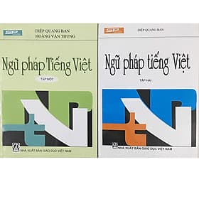 COMBO Ngữ Pháp Tiếng Việt Tập 1 - 2 - Nhà xuất bản Giáo dục Việt Nam