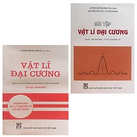 Combo Sách: Vật Lí Đại Cương Tập 3, Phần Một - Quang Học - Vật Lí Lượng Tử Và Hạt Nhân + Bài Tập Vật Lí Đại Cương Tập 3 (Dùng Cho Các Trường Đại Học Khối Kỹ Thuật Công Nghiệp) - Công Ty Cổ Phần Sách Đại Học - Dạy Nghề