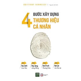 Sách 4 Bước xây dựng thương hiệu cá nhân - BẢN QUYỀN - Thương Thương