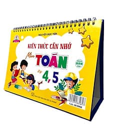 Bộ Lịch Kiến Thức Cần Nhớ Môn Toán Lớp 4, Lớp 5 (Dùng Chung Các Bộ SGK Hiện Hành) - HA - Nha Nha