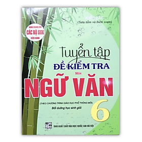 Tuyển tập đề kiểm tra môn Ngữ Văn 6