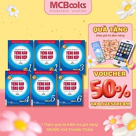 Sách Tiếng Hàn Tổng Hợp Dành Cho Người Việt Nam - Tập 1 - 6 - Bản Màu - MCBooks