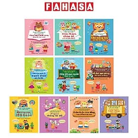 Bộ Sách Truyện Tranh Song Ngữ Việt-Anh Cho Bé