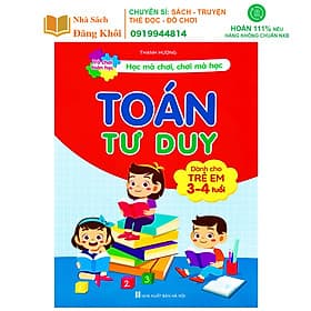 Toán Tư Duy Cho Trẻ Từ 3-4 Tuổi - Việt Hà