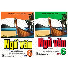 Combo Hướng Dẫn Học Ngữ Văn 6 - Tập 1+2 (Bám Sát Sgk Chân Trời Sáng Tạo) - Chà