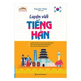 Sách Luyện Viết Tiếng Hàn (Bìa Mềm) - Minh Minh