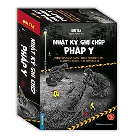 Combo hộp 3 cuốn Nhật ký ghi chép pháp y (Tập 1,2,3) (Sách bản quyền) - Nguyễn Thị Vinh