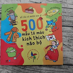 500 Mẫu Tô Màu Kích Thích Não Bộ - Nhã Nam