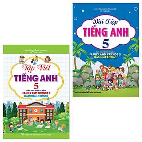 Combo Bài Tập Tiếng Anh + Tập Viết Tiếng Anh Lớp 5 (Bộ Sách Family And Friends 4 National Edition) HA - ED
