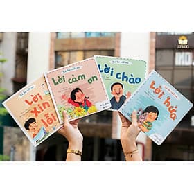 Sách thiếu nhi - Bé học cách nói (2 phần) - Cùng con hoàn thiện kĩ năng giao tiếp - Lionbooks - G