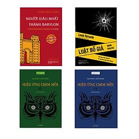 Combo Người giàu nhất thành Babylon x Ecoblader Bestseller (Người giàu nhất thành Babylon - Luật Bố già - Hiệu ứng chim mồi 1-2 + hộp) - G