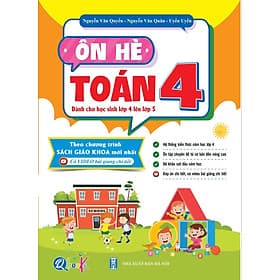 Ôn Hè Toán 4 Dành cho học sinh lớp 4 vào 5 - Bản Quyền - Công Sĩ