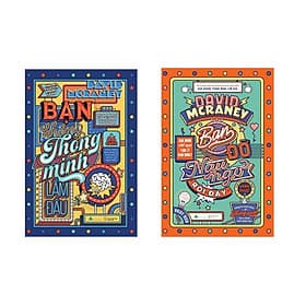 Combo 2 Cuốn: Bạn Không Thông Minh Lắm Đâu + Bạn Đỡ Ngu Ngơ Rồi Đấy - David McRaney - AZ Việt Nam - 