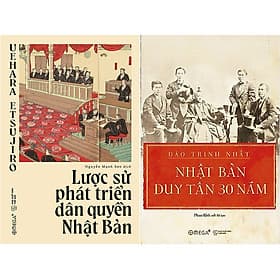 Combo 2 Cuốn: Lược Sử Phát Triển Dân Quyền Nhật Bản + Nhật Bản Duy Tân 30 Năm - Nhật Nam