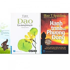 Combo 2 cuốn: Hành Trình Về Phương Đông + Đạo - Con Đường Không Lối + Bookmark danh ngôn hình voi - Phương Phương