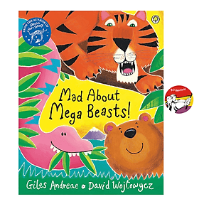 Mad About Mega Beasts by Giles Andreae - Children Picture Story book in English - Ngoại Văn - 