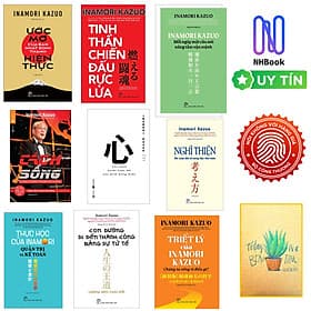 Bộ 9 Cuốn sách Hay Tác Giả Inamori Kazuo - Tặng Sổ Tay Xương Rồng - G