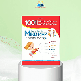 1001 Mẫu Câu Tiếng Anh Giao Tiếp Thông Dụng - Theo Sơ Đồ Tư Duy Mind Map - Có File đọc quét mã QR theo chủ đề - Theo Theobald