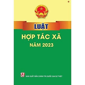 Luật hợp tác xã năm 2023 - bản in 2024