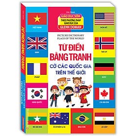 Sách Từ Điển Bằng Tranh - Cờ Các Quốc Gia Trên Thế Giới (Bìa Cứng) - Nha Nha