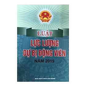 Sách Luật lực lượng dự bị động viên năm 2019 - Nhã Nam