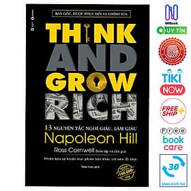 Think And Grow Rich - 13 Nguyên Tắc Nghĩ Giàu, Làm Giàu- Free Bookcare - Nguyên