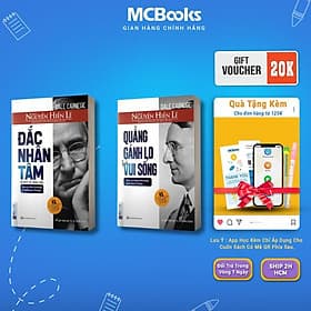 Đắc Nhân Tâm + Quẳng Gánh Lo Và Vui Sống - Combo 2 Cuốn - MCBooks - Gã