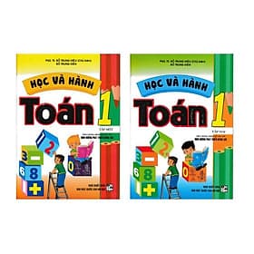Học Và Hành Toán Lớp 1 - Combo 2 Tập - Theo Chương Trình Tiểu Học Mới Định Hướng Phát Triển Năng Lực - Hồng Ân - An