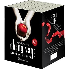 Hộp Trọn Bộ Chạng Vạng (5 Cuốn): Chạng Vạng + Trăng Non + Nhật Thực + Hừng Đông Và Mặt Trời Lúc Nửa Đêm - NXB Trẻ