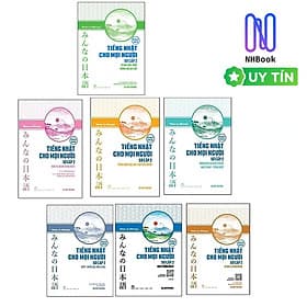 Combo Sách Học Tiếng Nhật-Bộ Minna no Nihongo-Tiếng Nhật Cho Mọi Người-Sơ Cấp 2-Trọn Bộ 7 Cuốn : Hán Tự +Bản Tiếng Nhật+25 Bài Luyện Nghe +Viết- Nhớ Các Mẫu Câu +Bản Dịch Và Giải Thích Ngữ Pháp-Tiếng Việt +Tổng Hợp Các Bài Tập Chủ Điểm + 25 Bài Đọc Hiểu - Hàn Ni