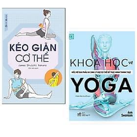 Combo 2 cuốn: Khoa Học Về Yoga + Kéo Giãn Cơ Thể - Khoa