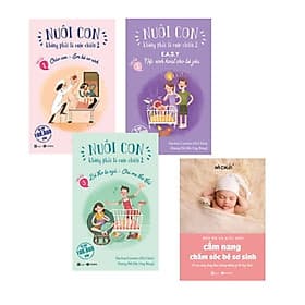 Combo 4 cuốn: Cẩm Nang Chăm Sóc Bé Sơ Sinh (Bữa Ăn Và Giấc Ngủ)+ Nuôi Con Không Phải Là Cuộc Chiến 2 (Trọn Bộ 3 Tập) + Poster An Toàn Cho Con Yêu - Công Sĩ