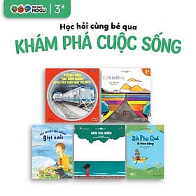 Truyện Ehon bé 3-4-5 tuổi - Bộ 5 cuốn Khám phá cuộc sống - Nam Việt