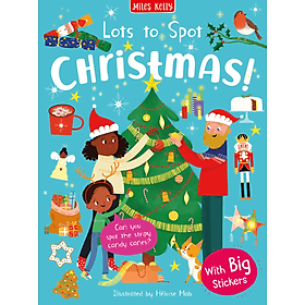 Sách Lots To Spot: Christmas! Sticker Book - Nam Phương