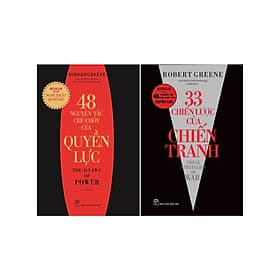 Combo 2 Cuốn Chiến Lược Của Robert Greene: 33 Chiến Lược Của Chiến Tranh + 48 Nguyên Tắc Chủ Chốt Của Quyền Lực - Nguyên