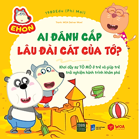 Wolfoo Ehon - Ai Đánh Cắp Lâu Đài Cát Của Tớ - Cát