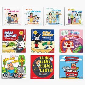 Full Combo Ehon Kỹ năng - Âm thanh - Nhận biết - Nha Nha