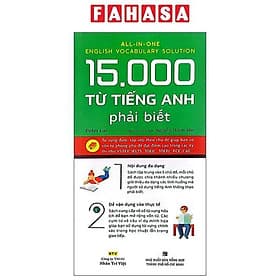 15.000 Từ Tiếng Anh Phải Biết - Việt An
