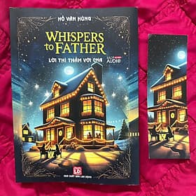 Sách Song Ngữ Lời Thì Thầm Với Cha - Whispers To Father - Chính Hãng + Mã File Nghe - Chà