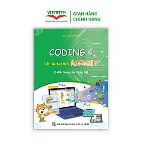 Sách Coding 4 Lập trình với Scratch 3 (Dành cho học sinh lớp 4) - Trí
